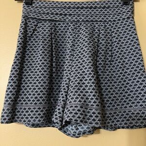 Kimchi Blue Black and Gray Patterned Women Shorts